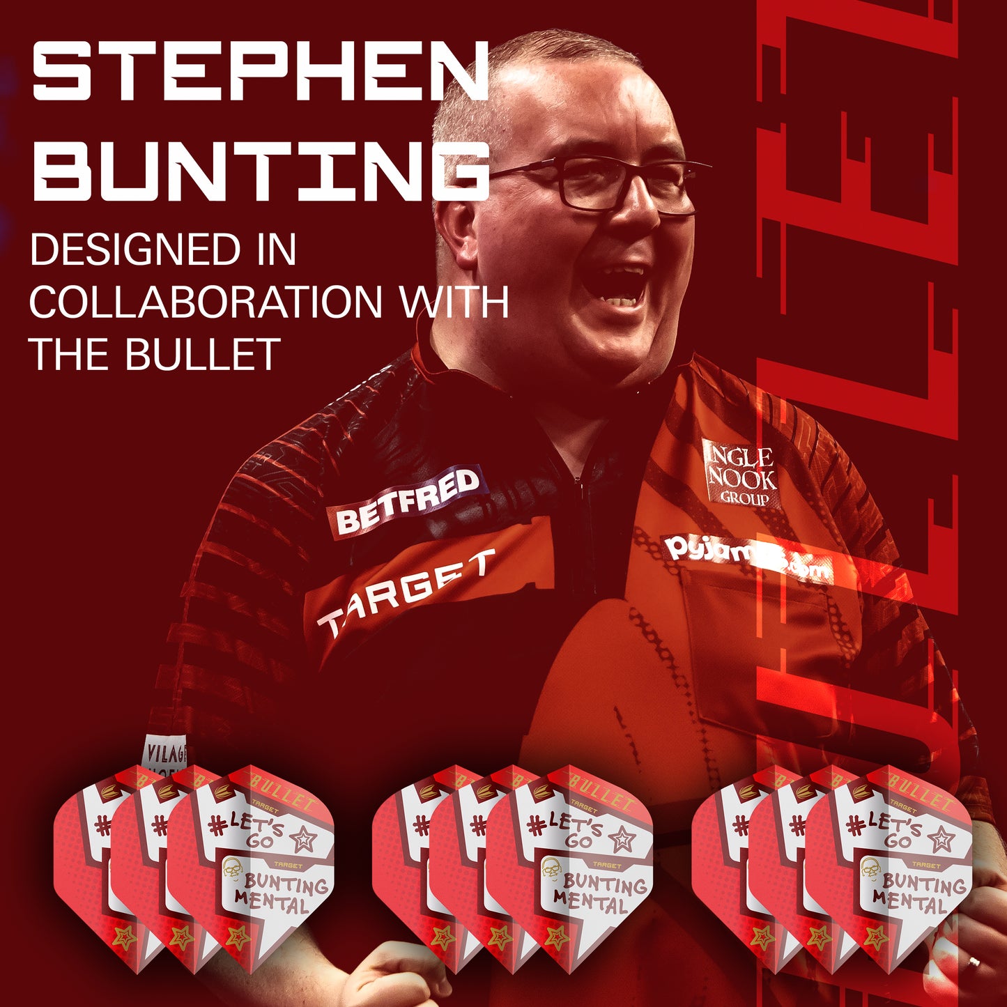 TARGET STEPHEN BUNTING PRO.ULTRA FLIGHT NO.2