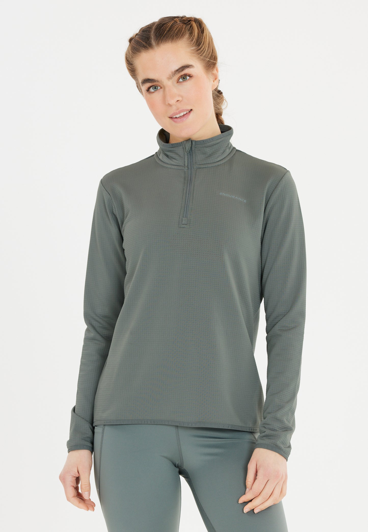 ENDURANCE WOMENS VIRONIC WAFFLE MIDLAYER