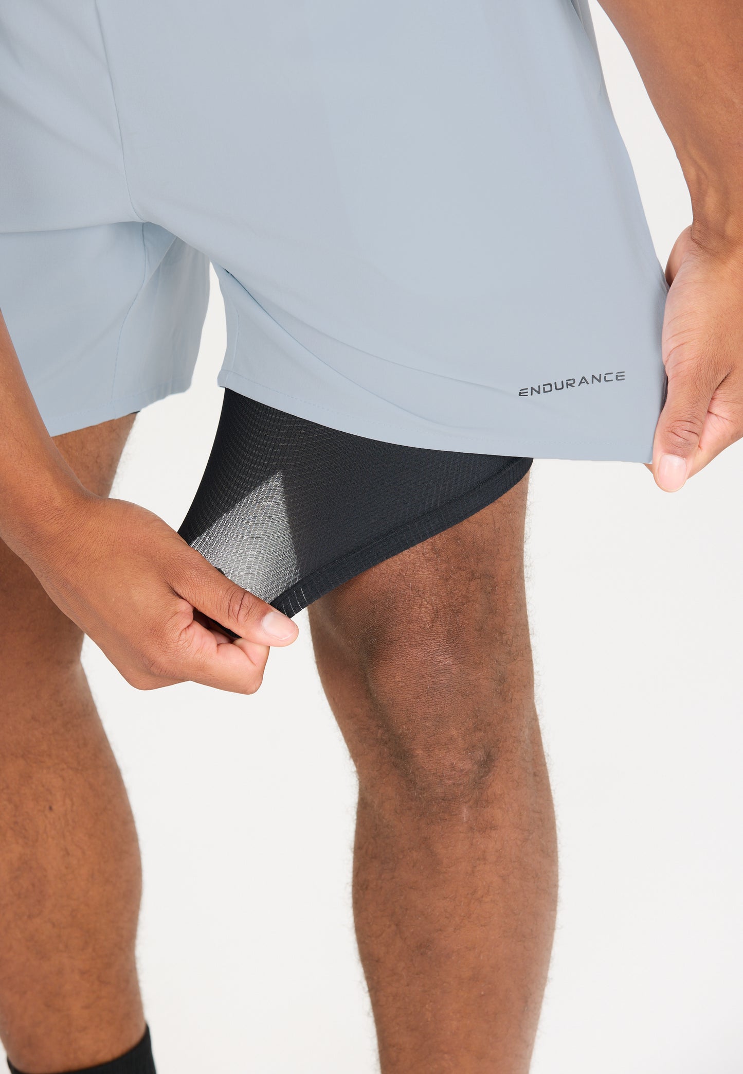 ENDURANCE MENS BING 2IN1 SHORTS