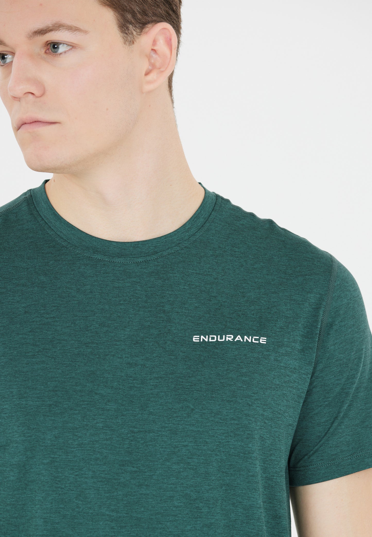 ENDURANCE MENS ABDON MELANGE S/S T-SHIRT