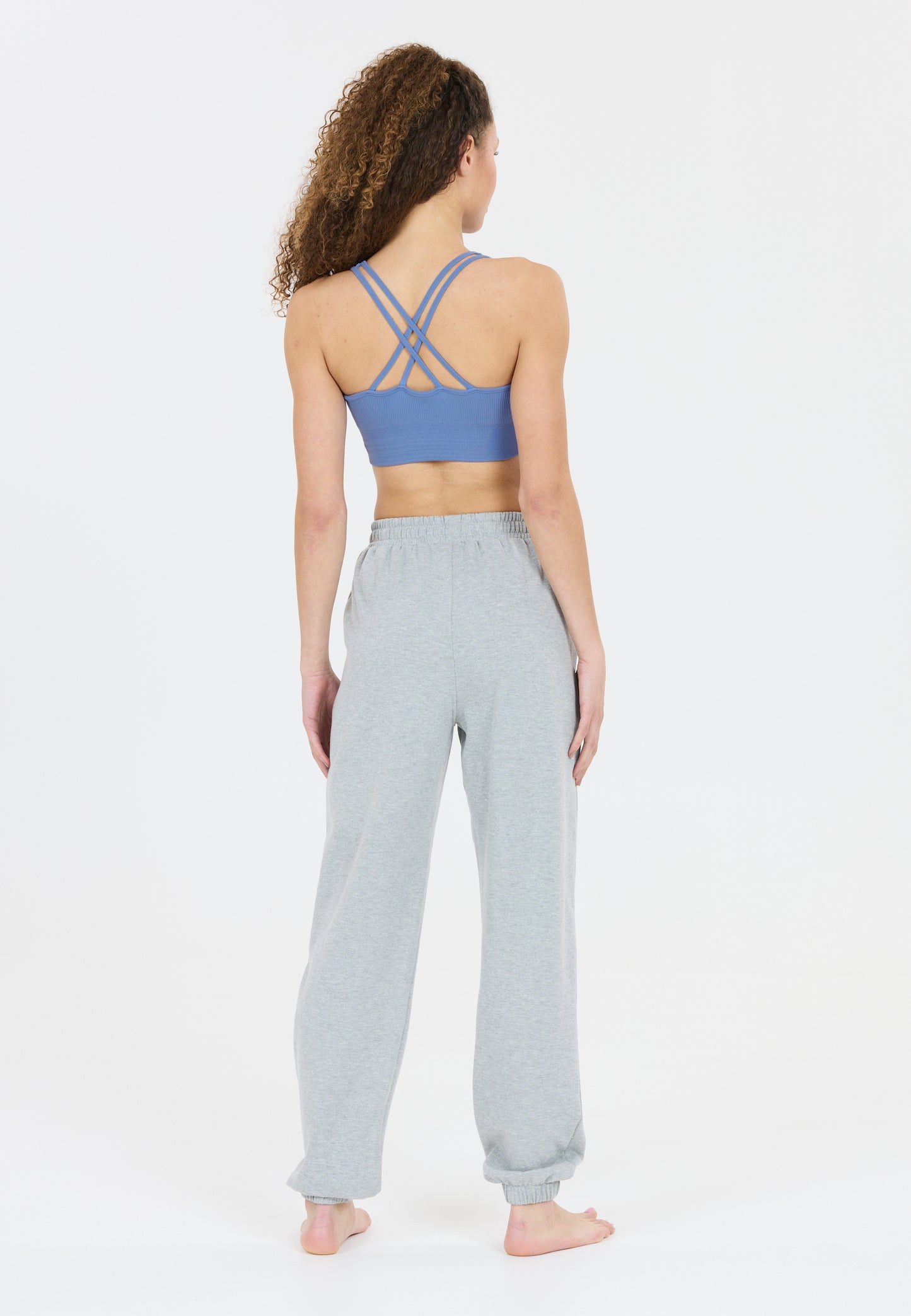 ATHLECIA AIDENY RIBBED SEAMLESS SPORTS BRA