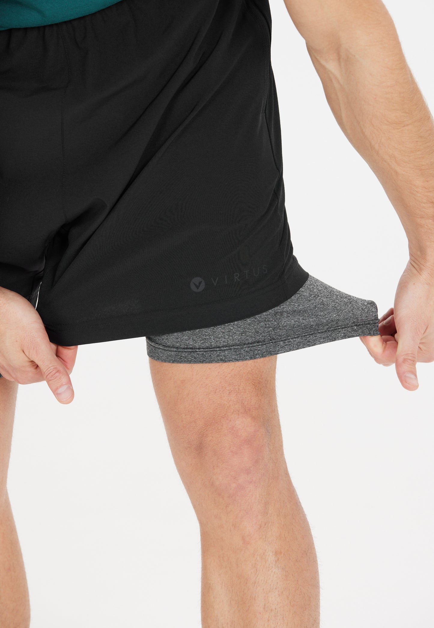 VIRTUS DYLAN 2IN1 SHORTS