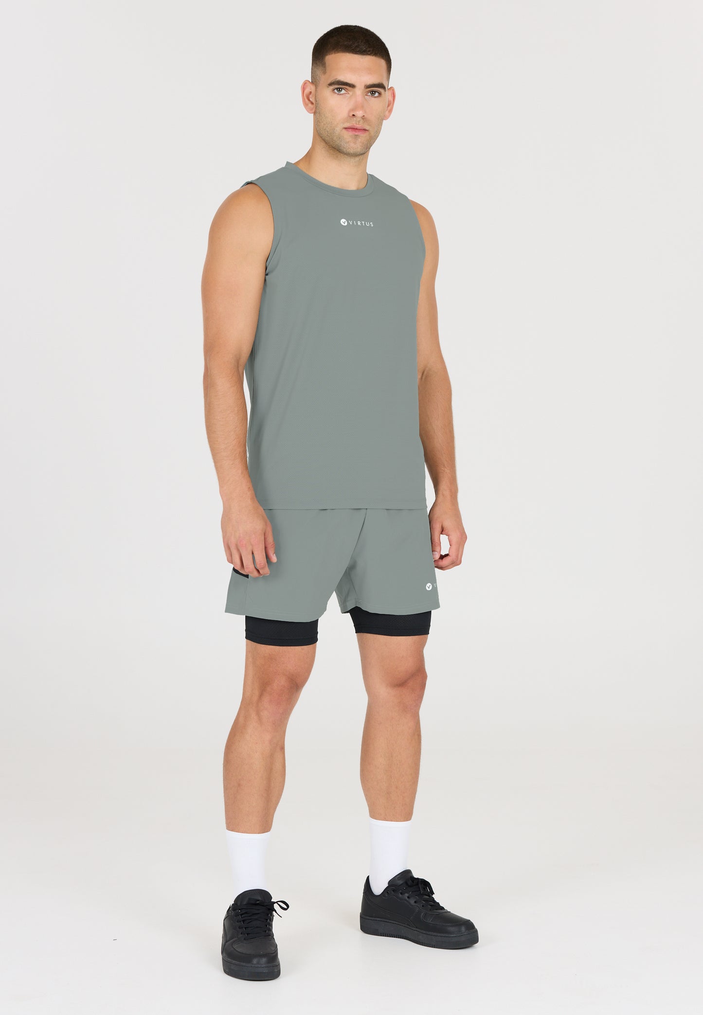 VIRTUS DYLAN 2IN1 SHORTS