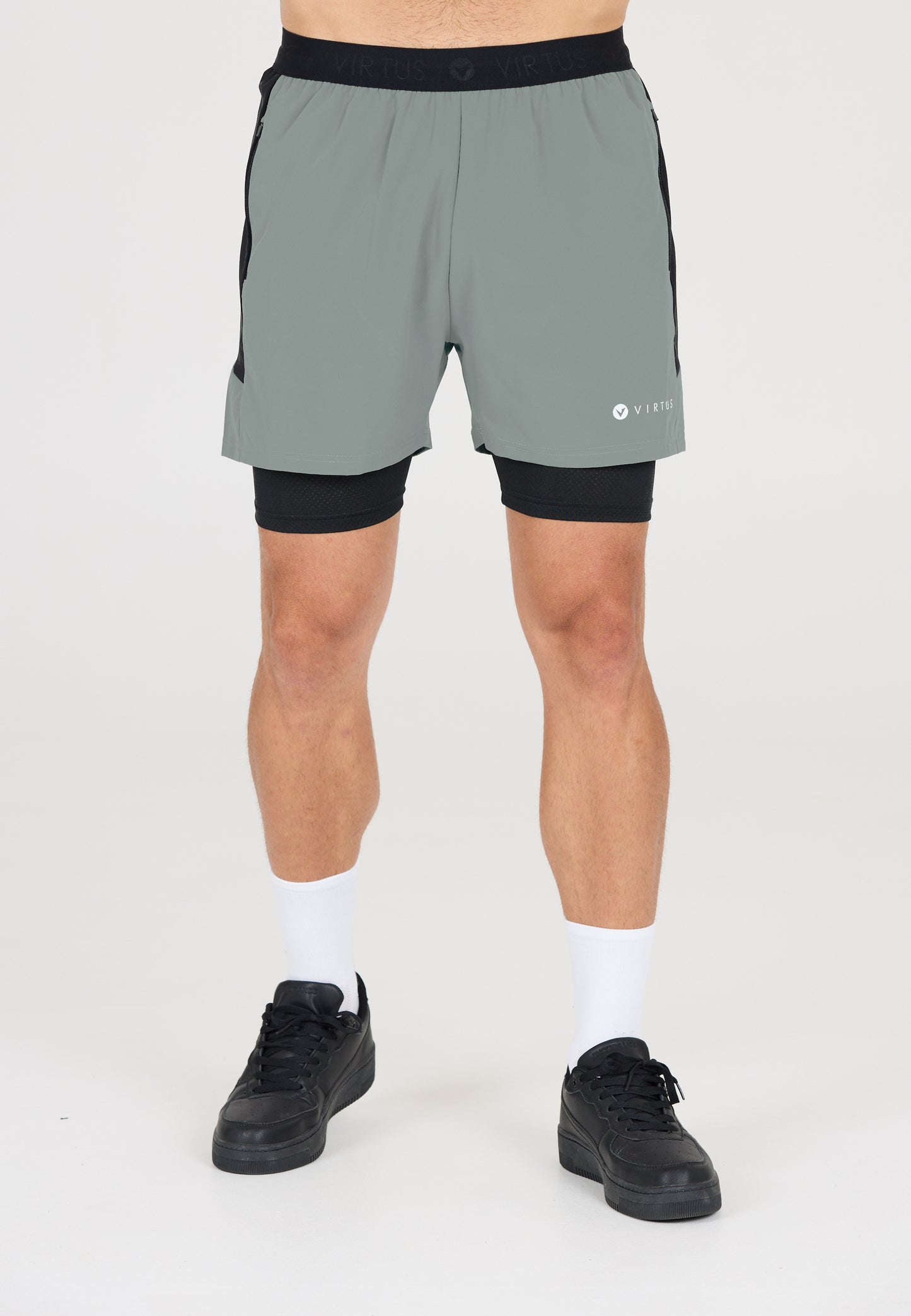 VIRTUS DYLAN 2IN1 SHORTS