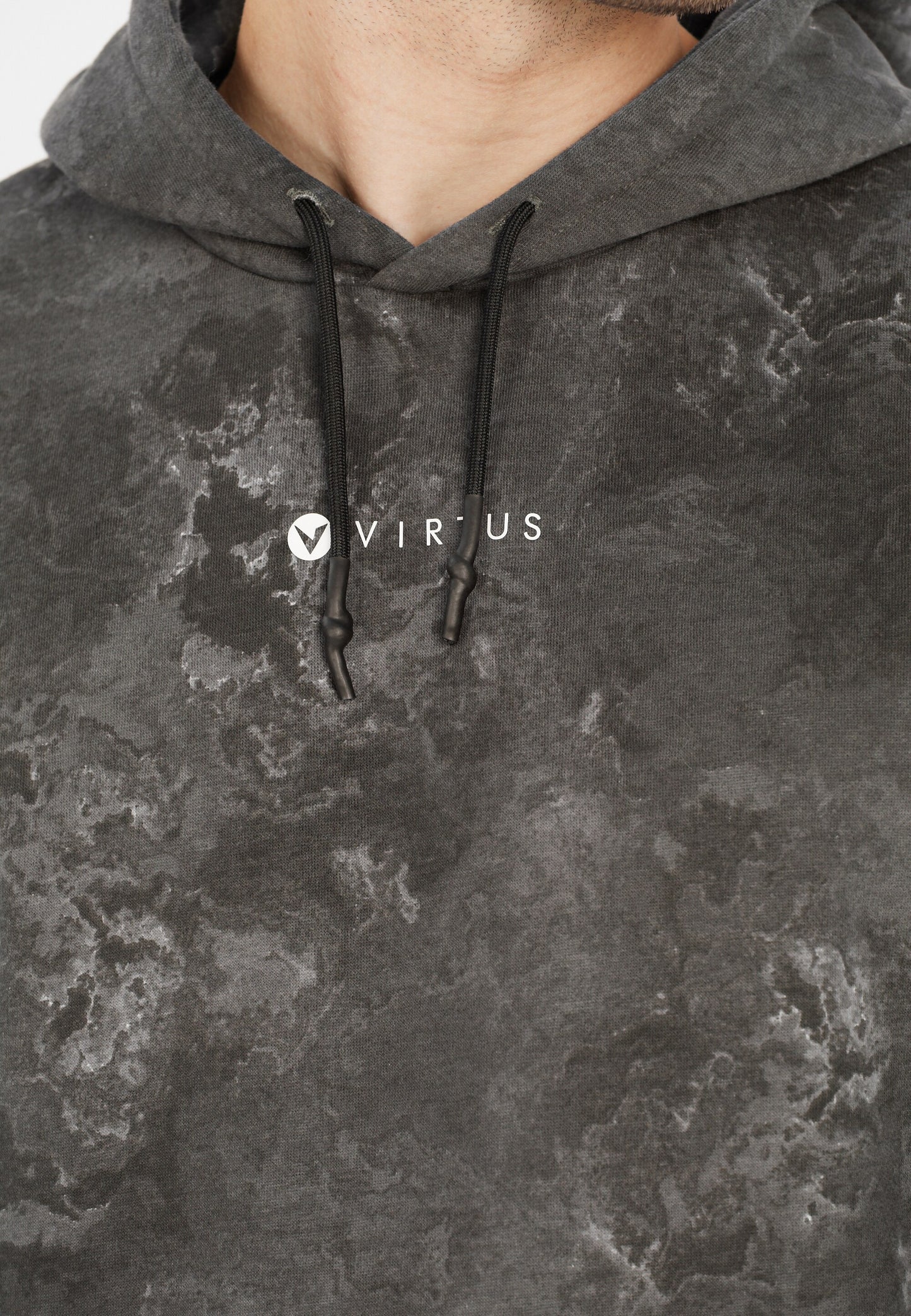 VIRTUS MENS CALLUM PRINTED HOODIE