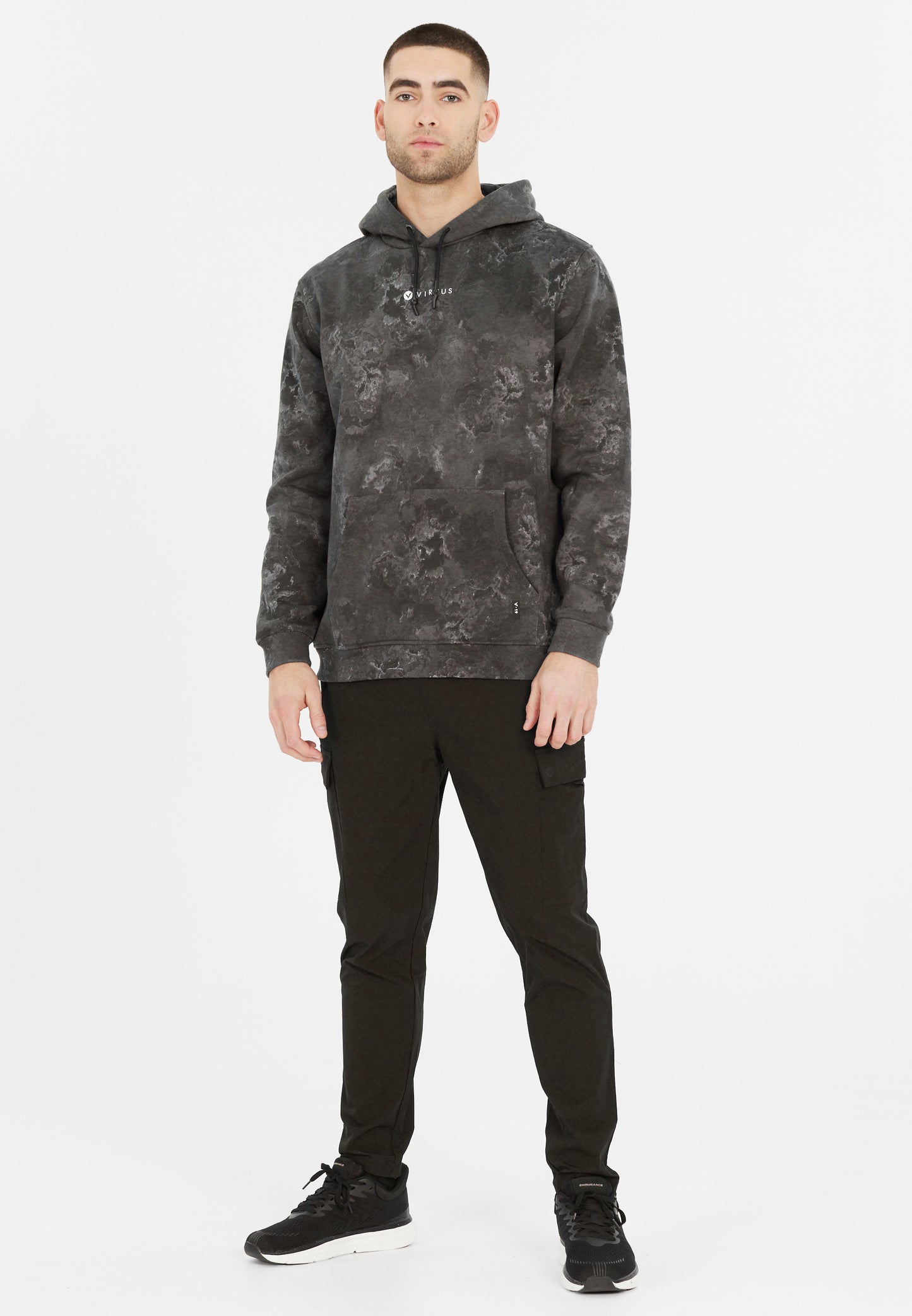 VIRTUS MENS CALLUM PRINTED HOODIE