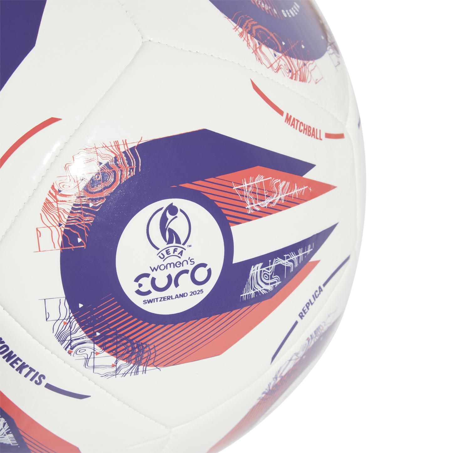 ADIDAS WOMENS EURO 2025 CLUB BALL