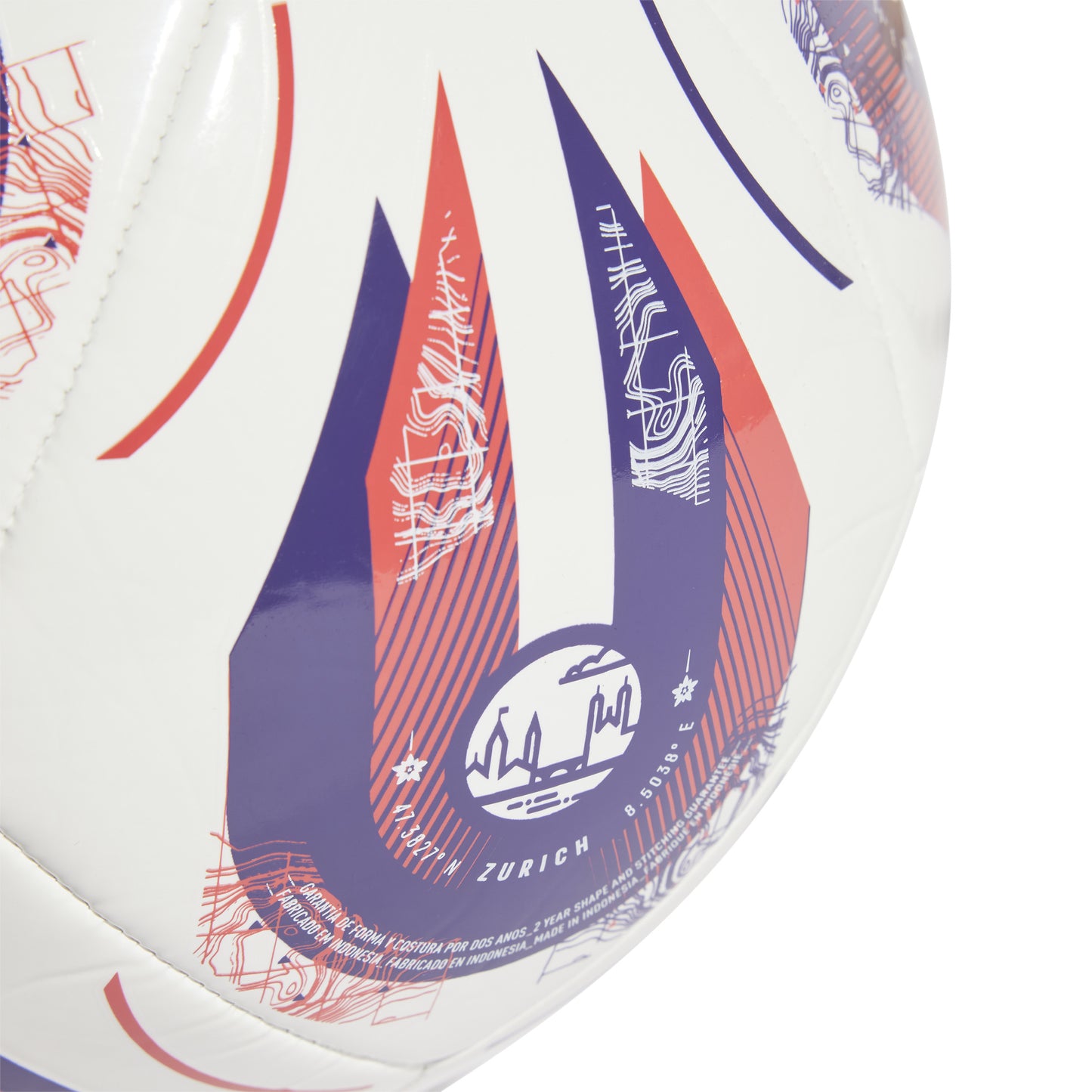 ADIDAS WOMENS EURO 2025 CLUB BALL