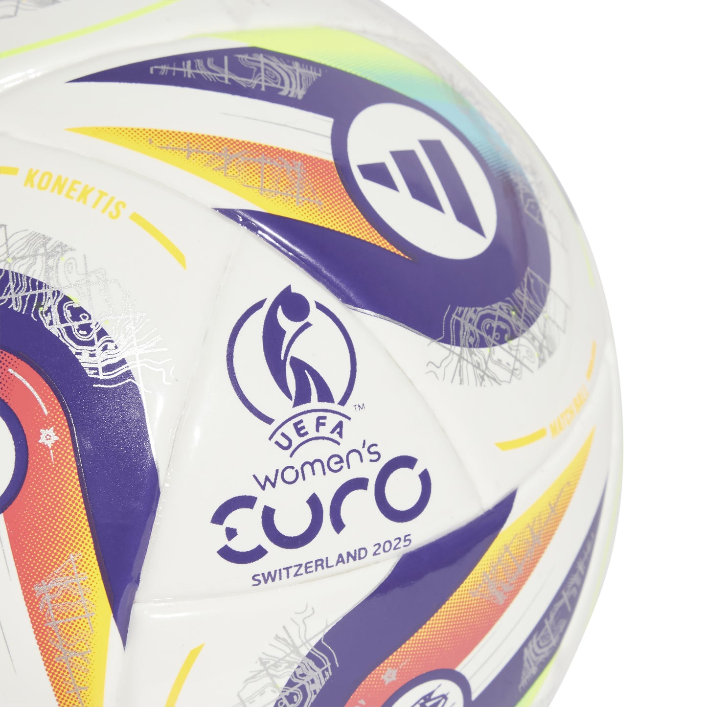 ADIDAS WOMENS EURO 2025 MINI BALL