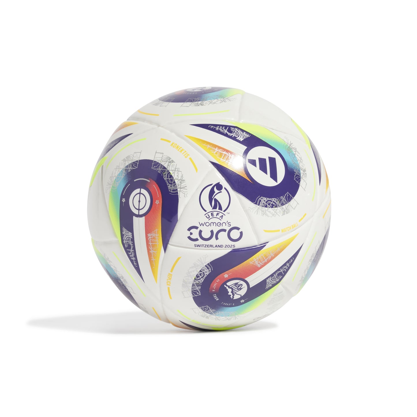 ADIDAS WOMENS EURO 2025 MINI BALL