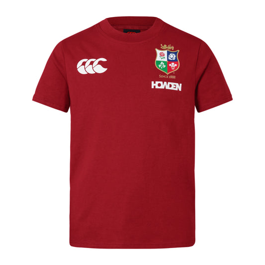 CANTERBURY JUNIOR BRITISH & IRISH LIONS COTTON JERSEY TEE