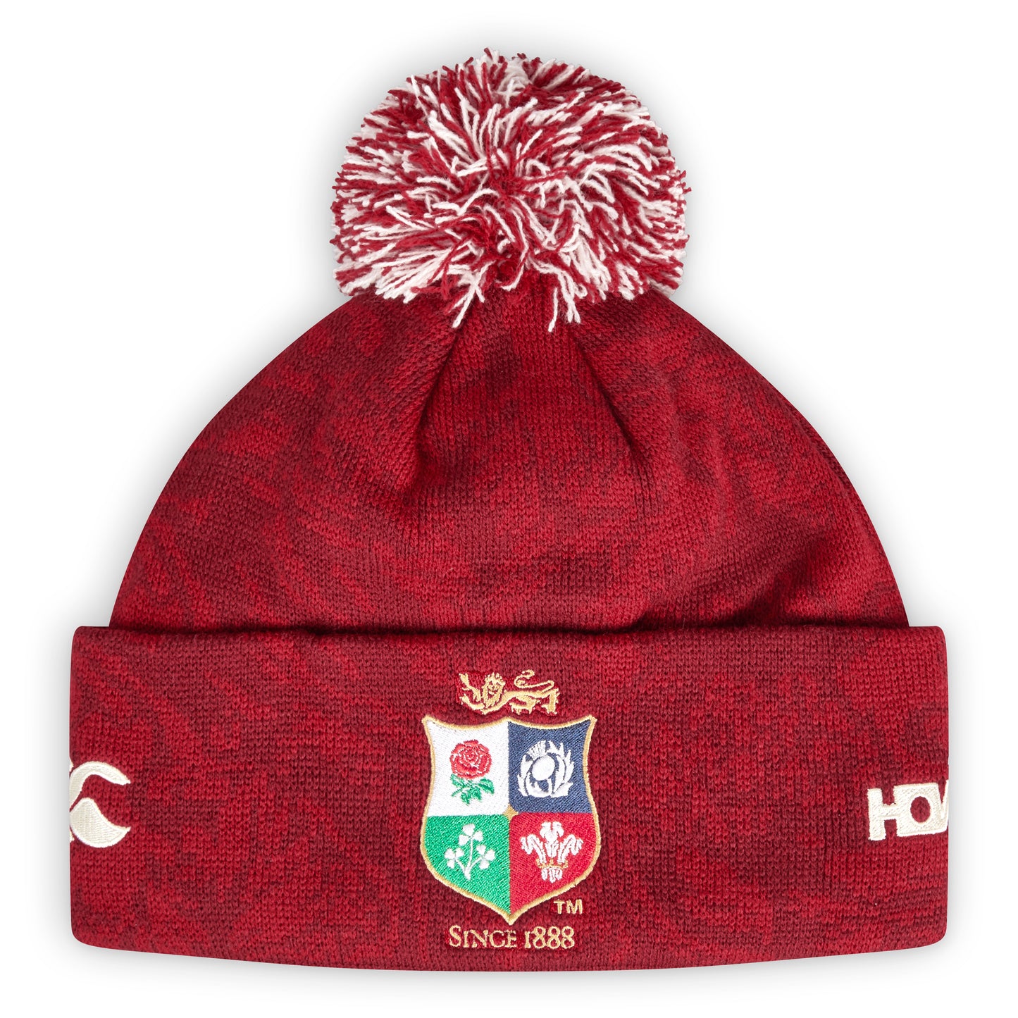 CANTERBURY BRTISH & IRISH LIONS FLEECE LINED BOBBLE HAT