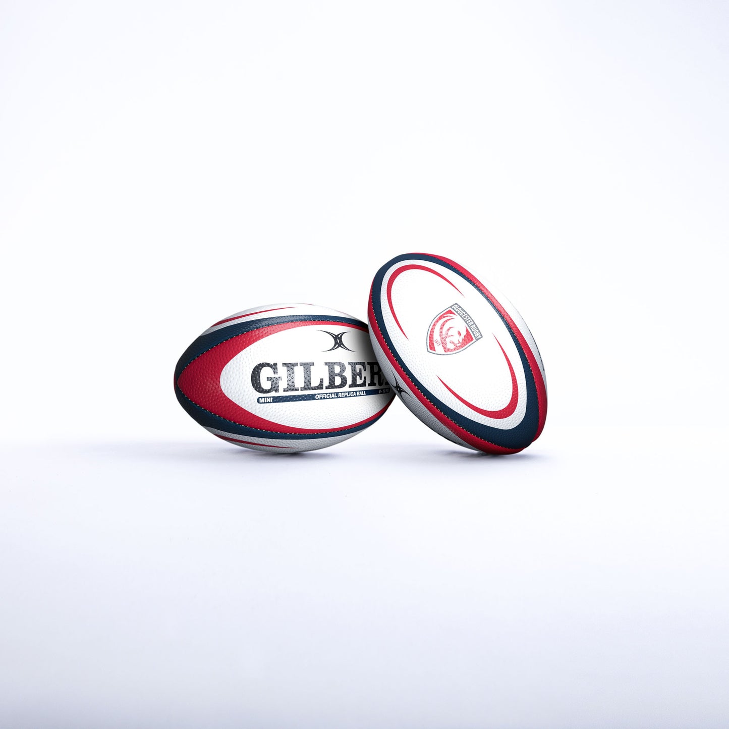 GILBERT GLOUCESTER RUGBY REPLICA BALL