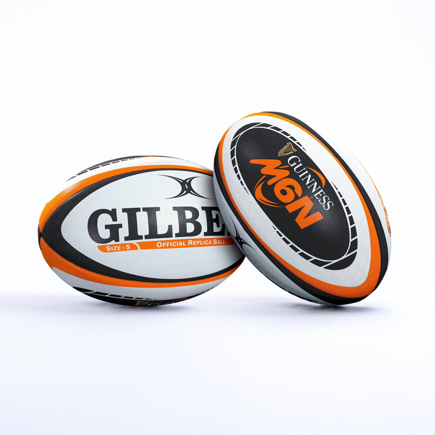 GILBERT GUINNESS 6 NATIONS REPLICA RUGBY BALL