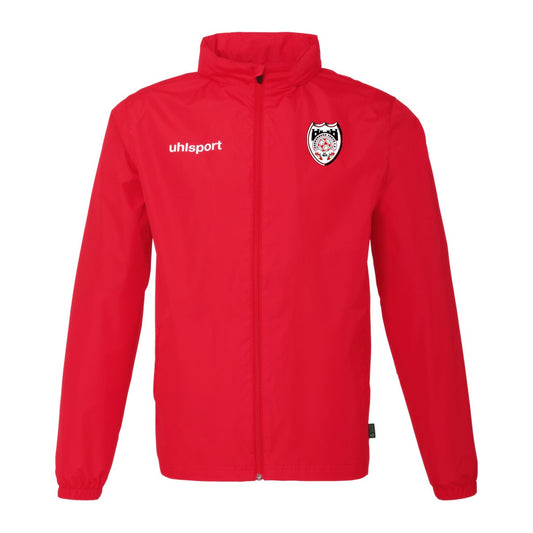 UHLSPORT RODBOROUGH YOUTH FC JUNIOR ESSENTIAL ALL WEATHER JACKET