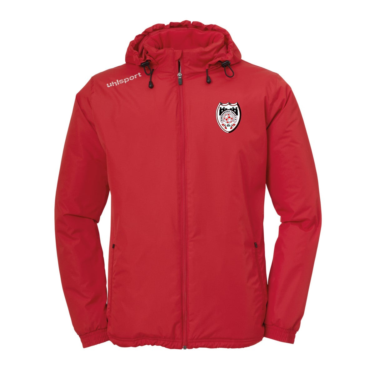 UHLSPORT RODBOROUGH YOUTH FC SENIOR ESSENTIAL COACH JACKET