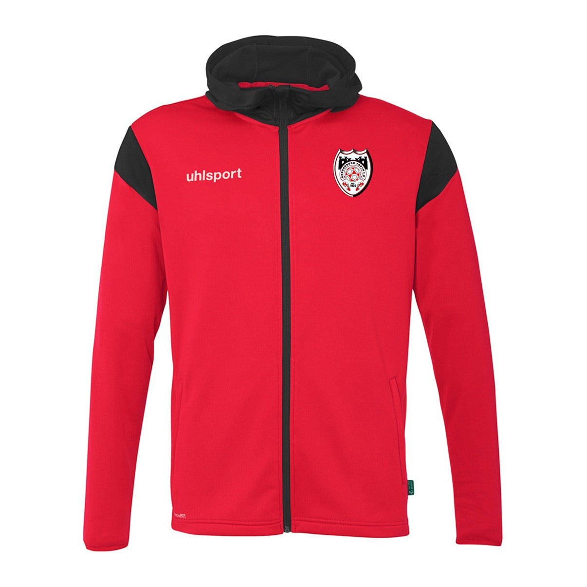 UHLSPORT RODBOROUGH YOUTH FC SENIOR SQUAD 27 TRACK HOOD JACKET