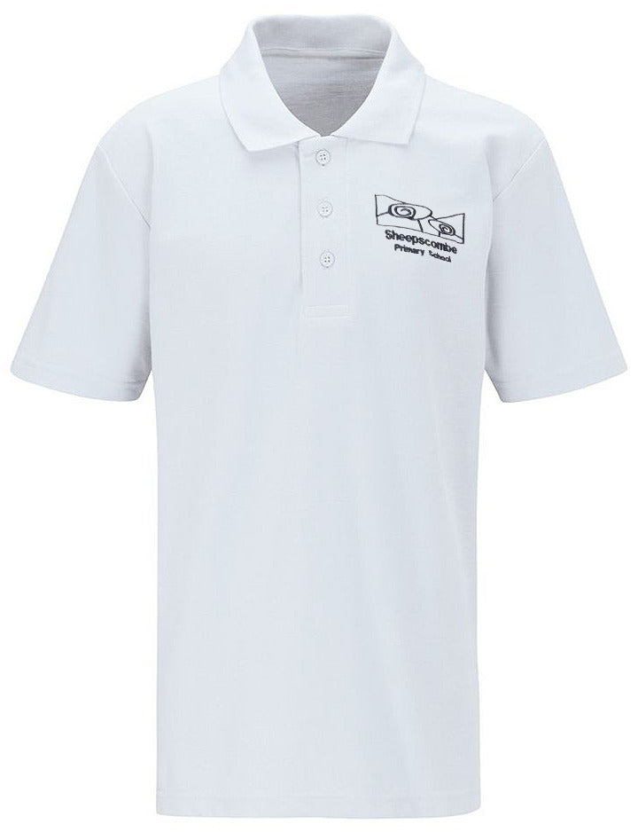 SHEEPSCOMBE POLO SHIRT-WHITE