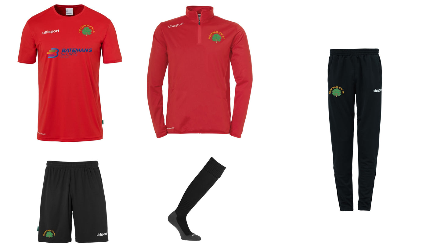 UHLSPORT SHORTWOOD UNITED YOUTH FC SENIOR BUNDLE NEW 2024