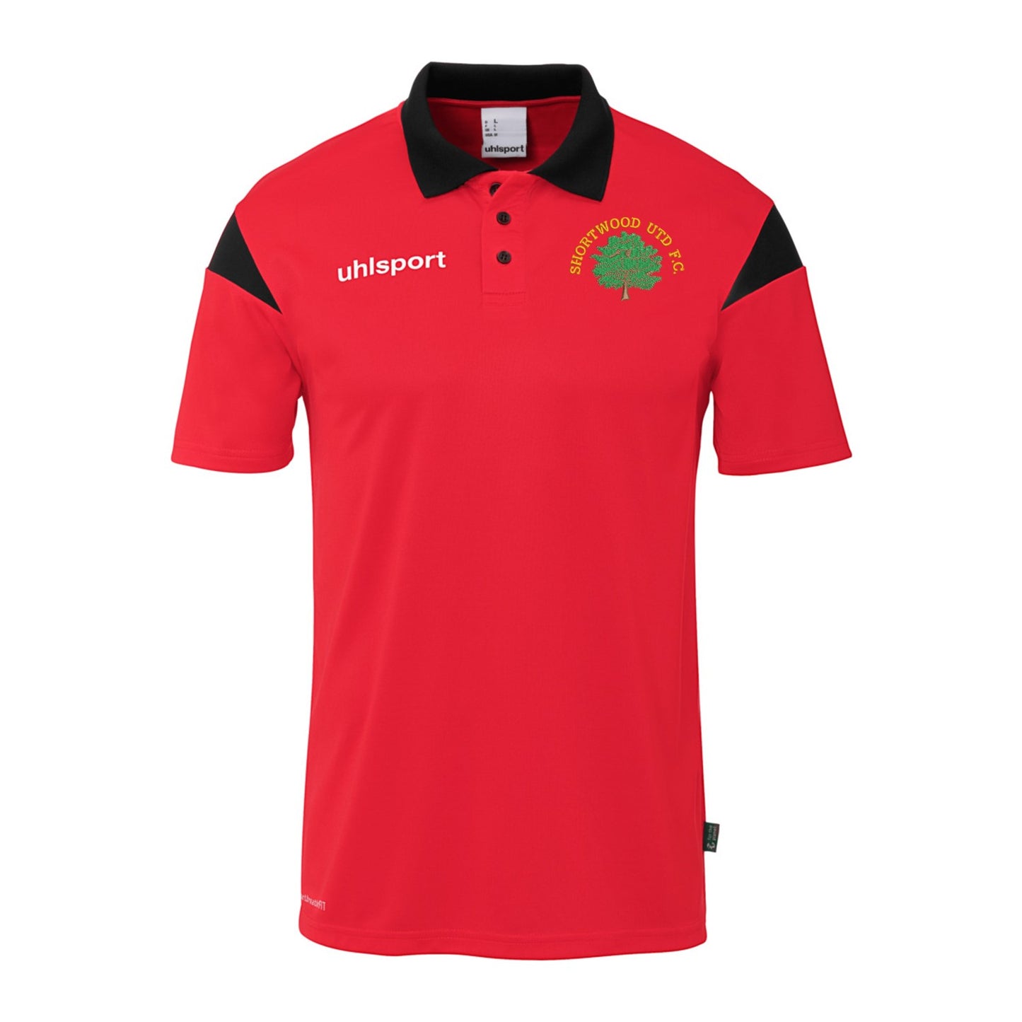 UHLSPORT SHORTWOOD UNITED FC JUNIOR SQUAD 27 POLO SHIRT