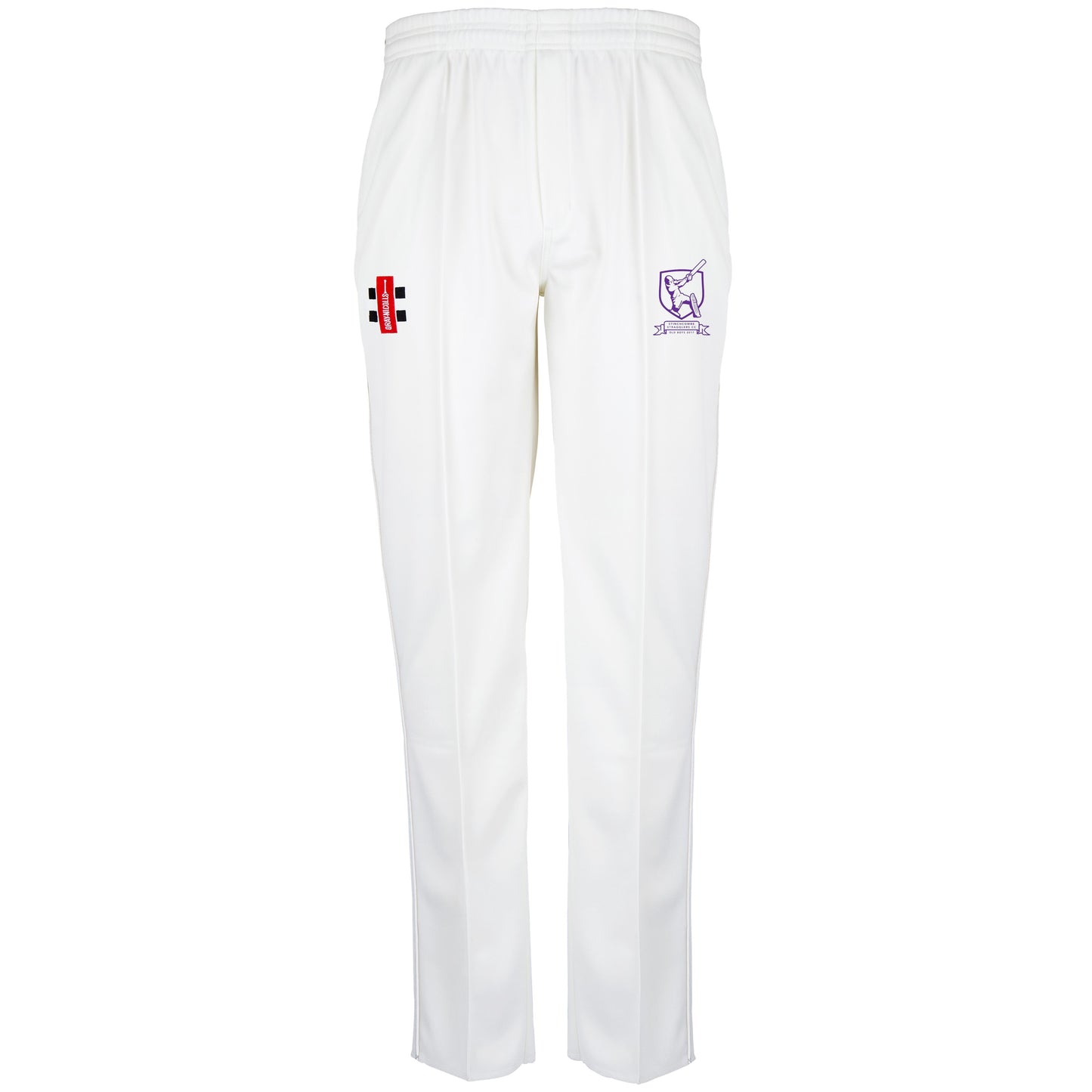 GRAY-NICOLLS STINCHCOMBE STRAGGLERS CC SENIOR MATRIX V2 TROUSERS