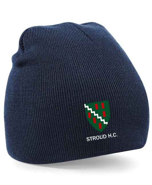 STROUD HOCKEY CLUB BEANIE HAT - NAVY