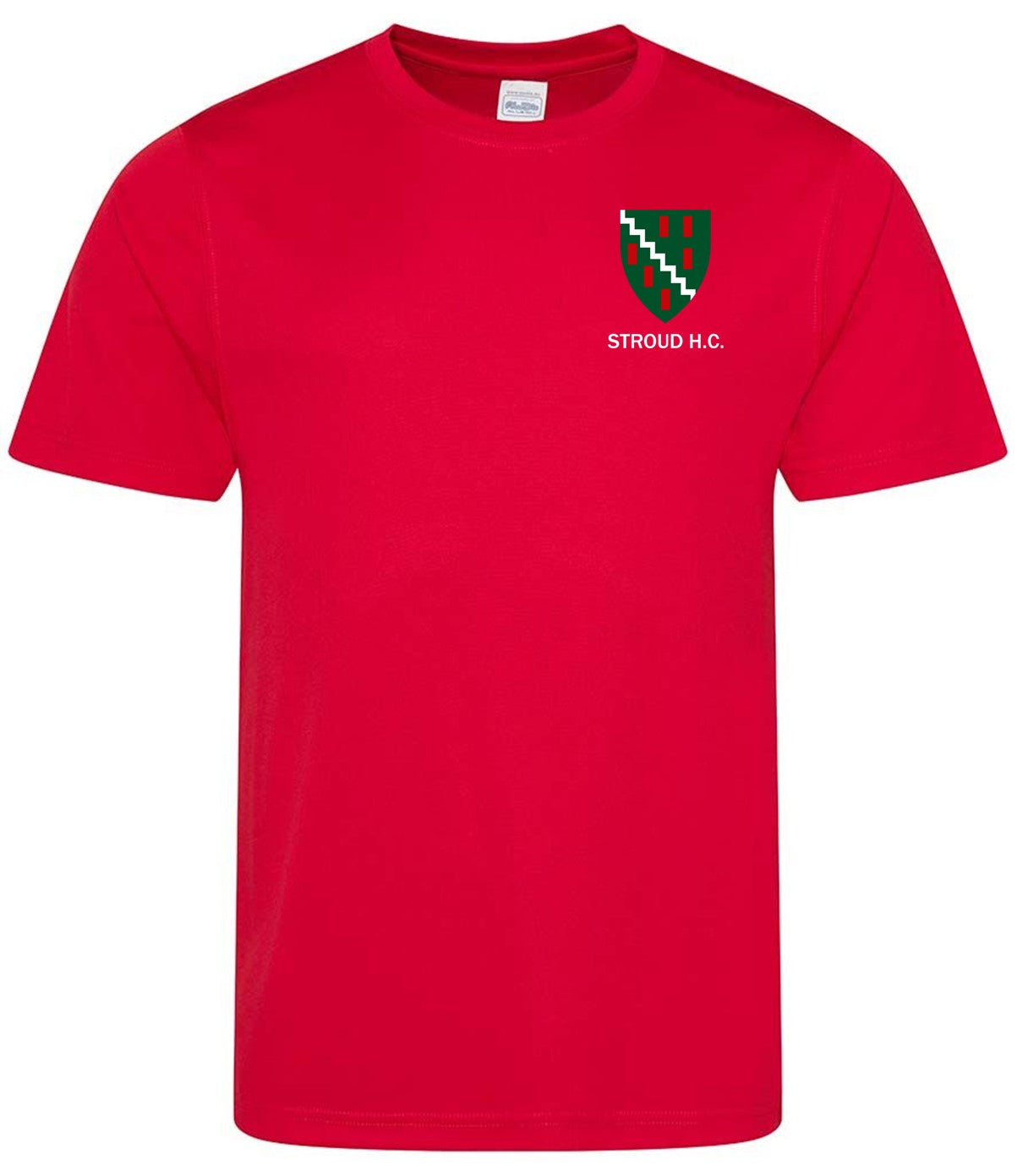 STROUD HOCKEY CLUB JUNIOR HOME TRAINING TEE - RED