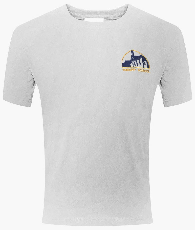 THRUPP PRIMARY PE T-SHIRT-WHITE