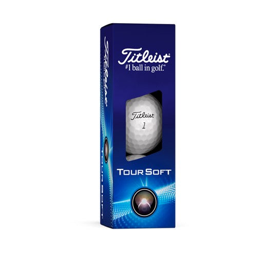 TITLEIST TOUR SOFT GOLF BALLS 3PK