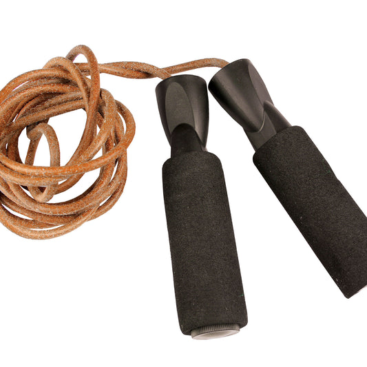 FITNESS MAD LEATHER JUMP ROPE