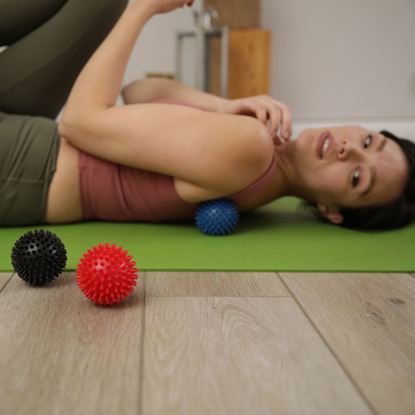 FITNESS MAD SPIKEY MASSAGE BALL SET