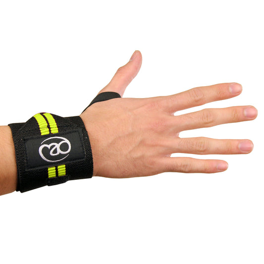 FITNESS MAD WEIGHT LIFTING WRIST SUPPORT WRAPS