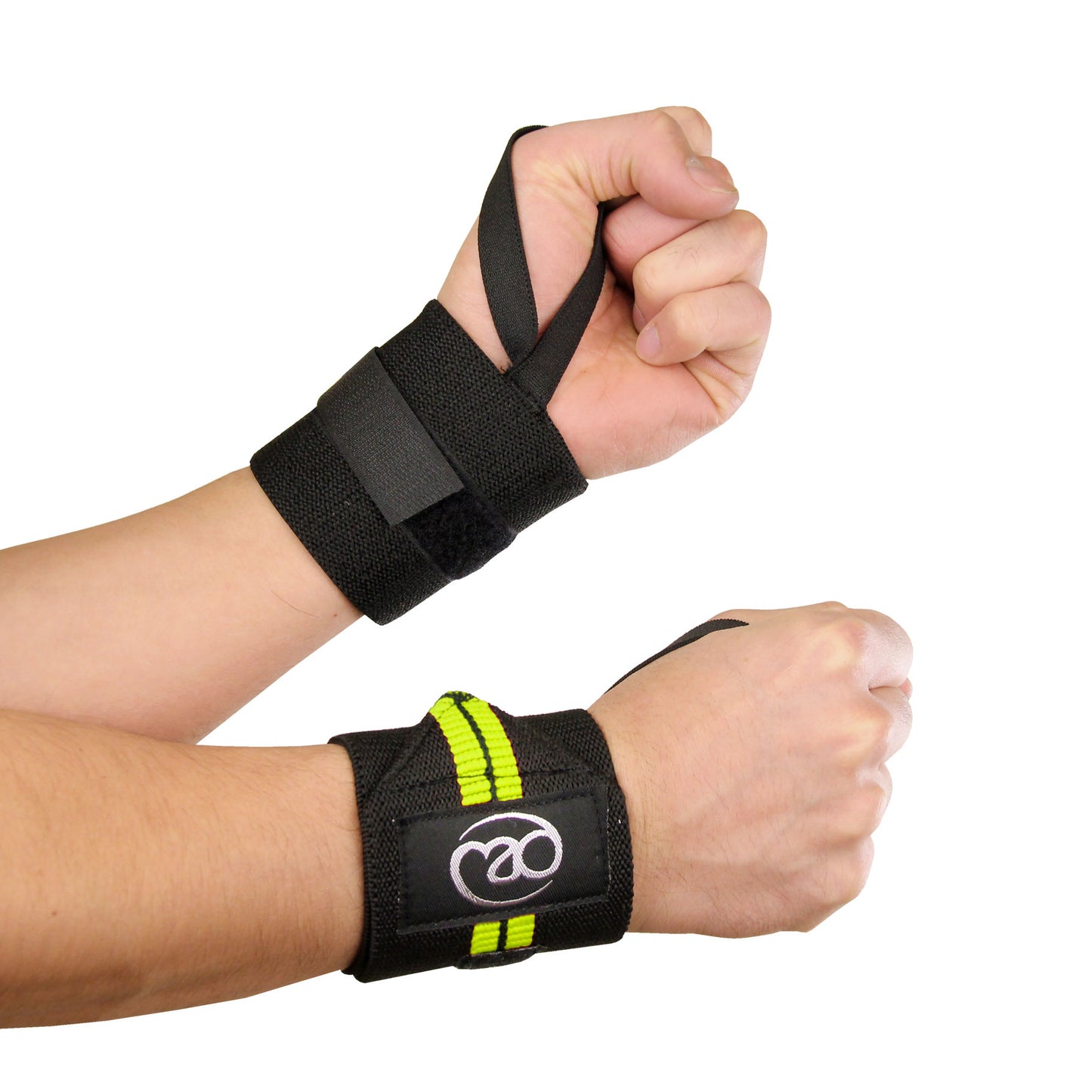 FITNESS MAD WEIGHT LIFTING WRIST SUPPORT WRAPS