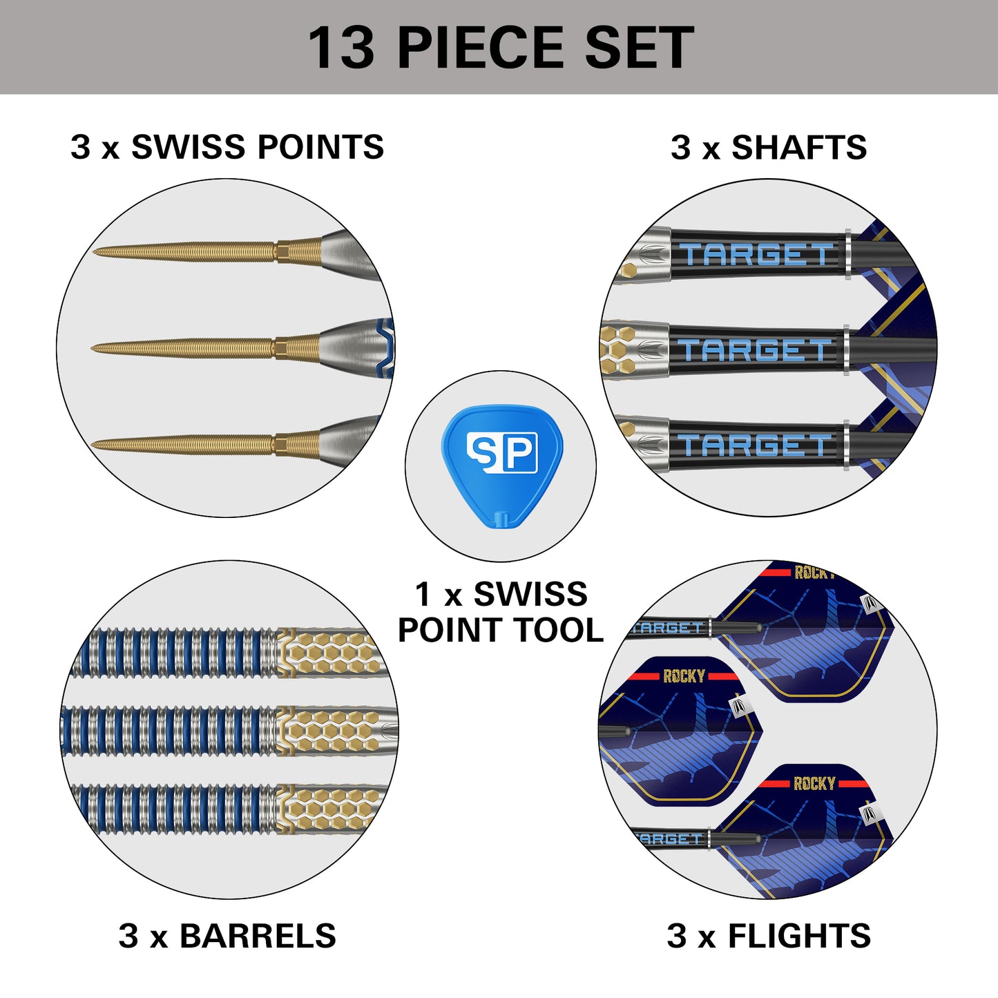 TARGET JOSH ROCK G1 90% SP DARTS