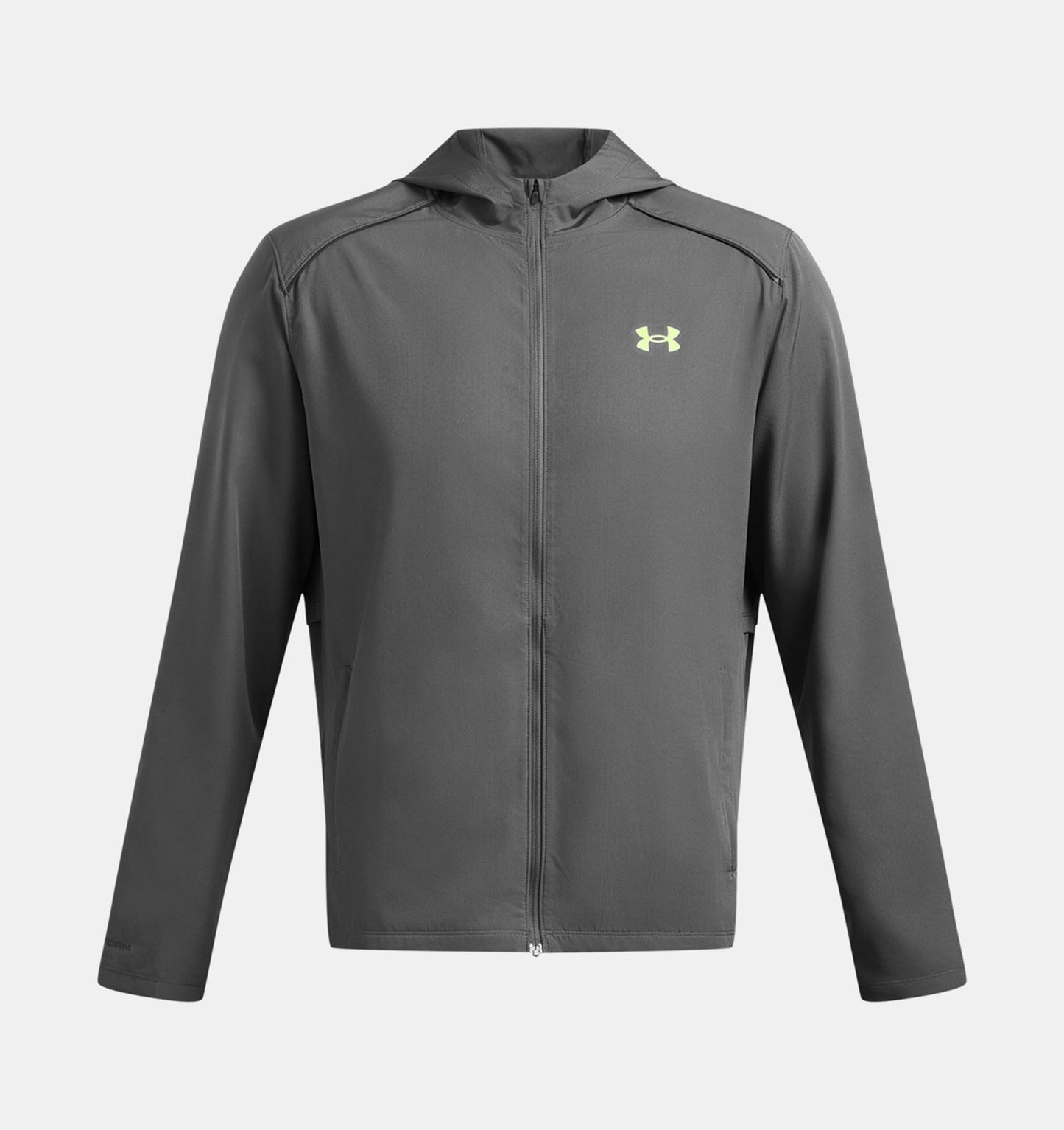 UNDER ARMOUR MENS LAUNCH HOODED JACKET