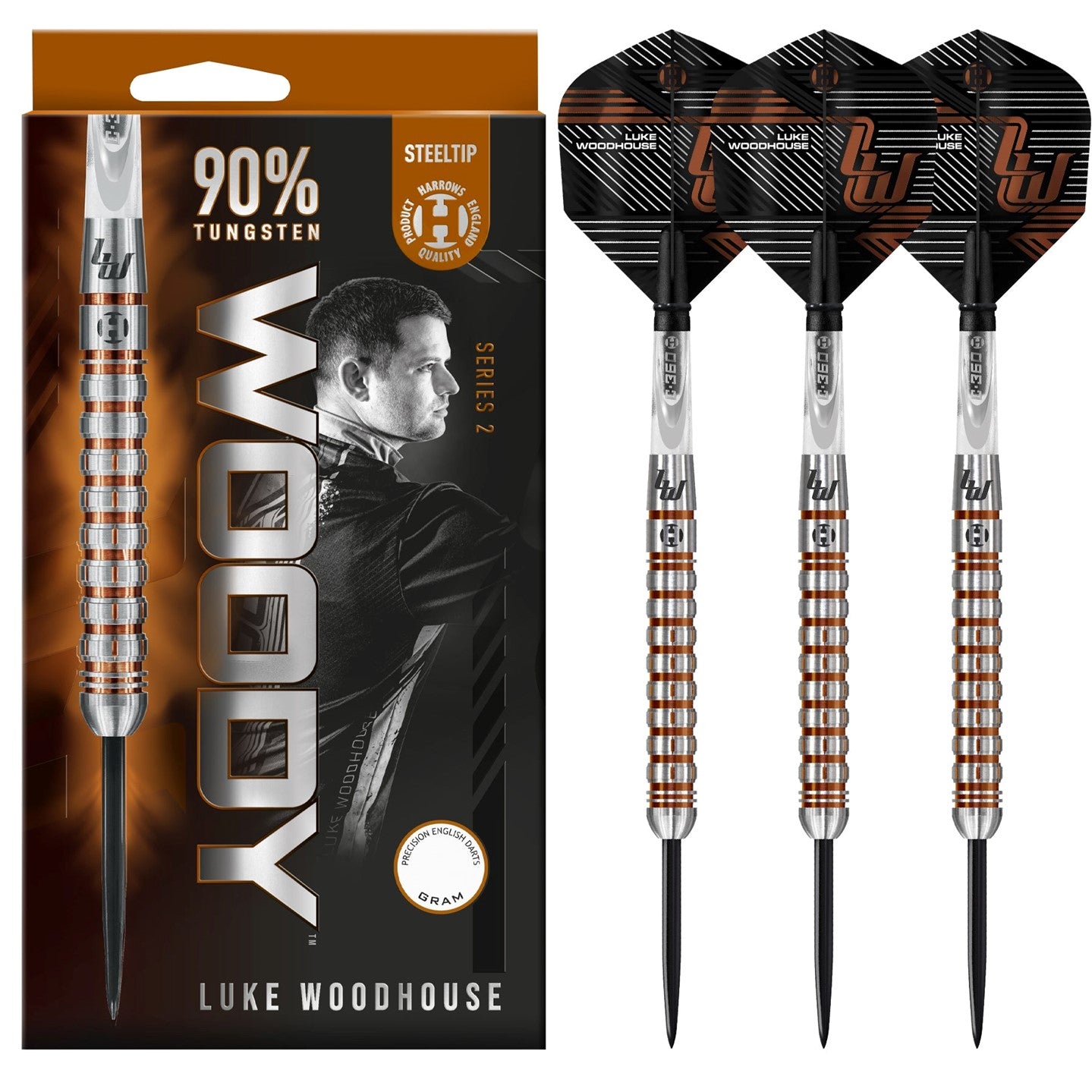 HARROWS LUKE WOODHOUSE SERIES 2 90% DARTS