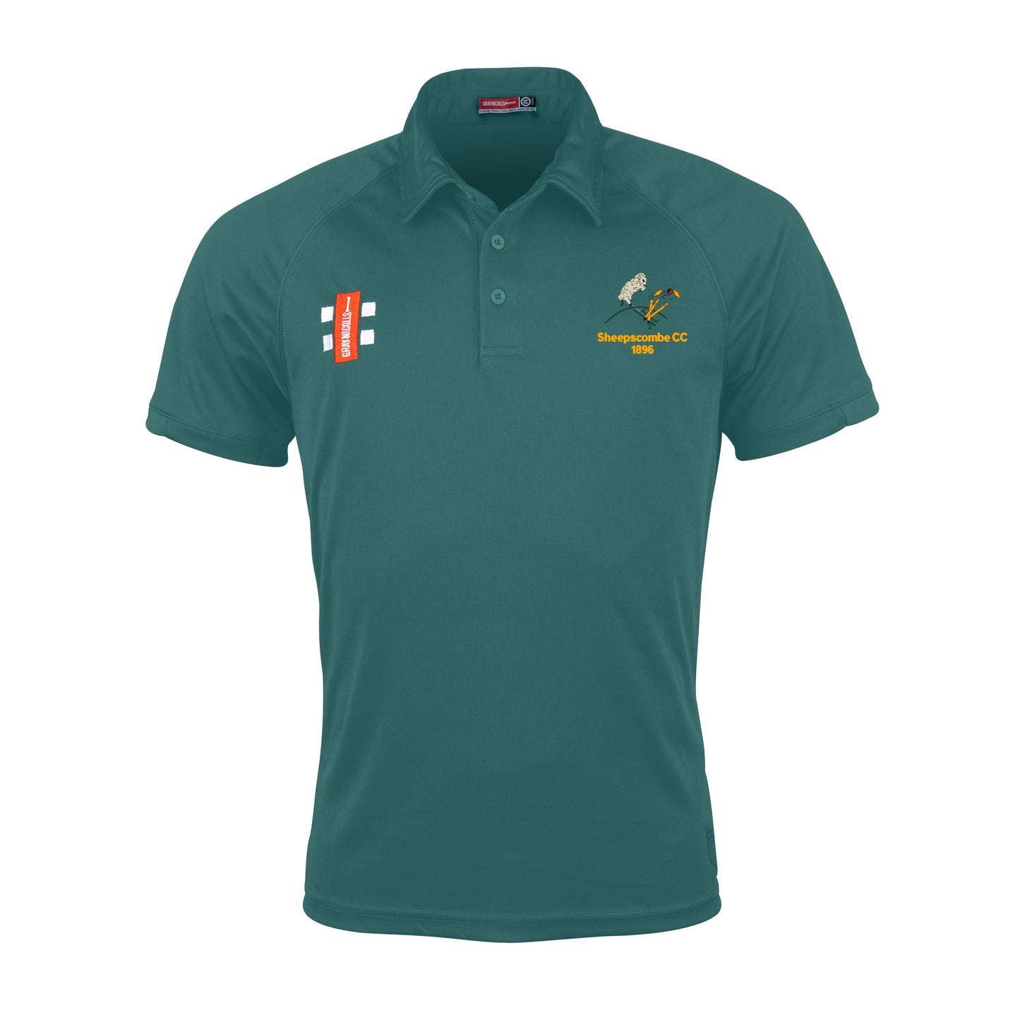 GRAY-NICOLLS SHEEPSCOMBE CC SENIOR MATRIX V2 POLO SHIRT