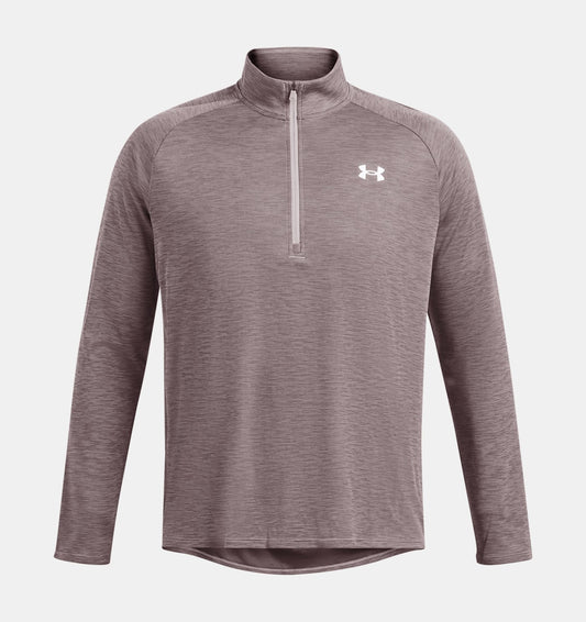 UNDER ARMOUR MENS TECH TEXTURED HALF ZIP