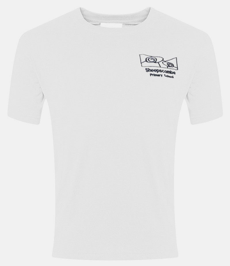 SHEEPSCOMBE PE T-SHIRT -WHITE