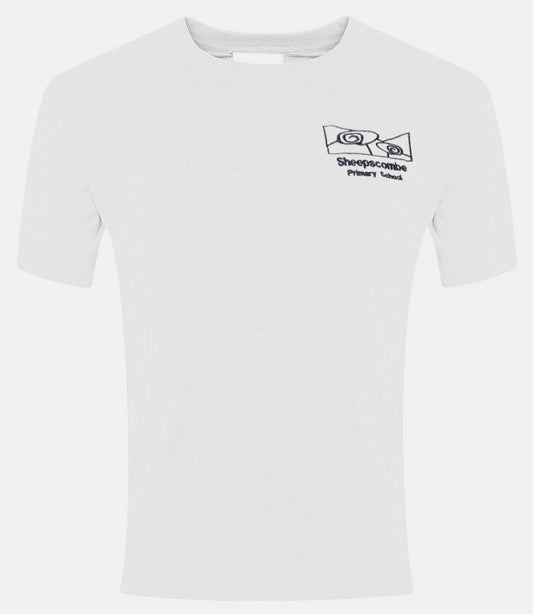 SHEEPSCOMBE PE T-SHIRT -WHITE