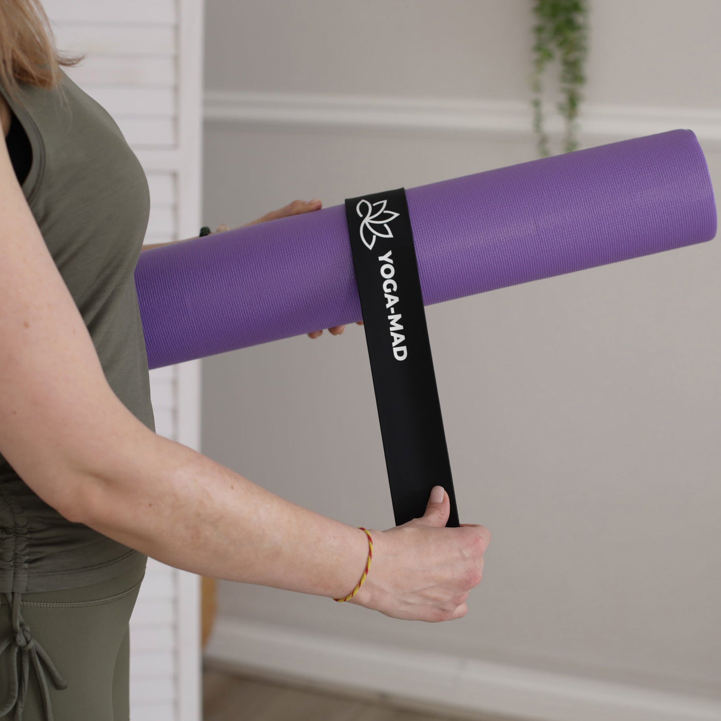 FITNESS MAD YOGA MAT SLAP BAND