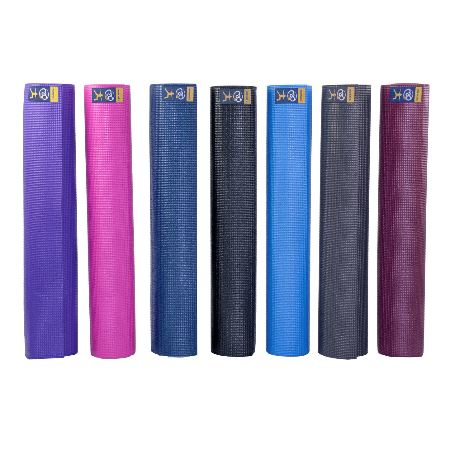 FITNESS MAD WARRIOR II YOGA MAT 4MM